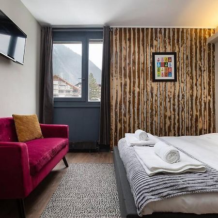 Beautiful Cosy, Modern Studio In Chamonix Centre Exteriör bild